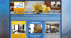 Desktop Screenshot of hotel-mainbogen.de